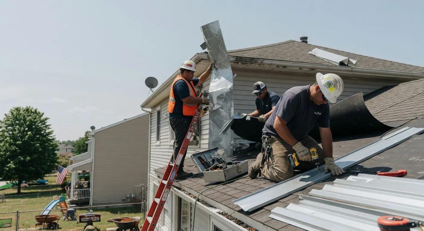 Metal Roof Repair in Rockwell City, IA